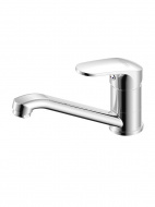 Смеситель умывальник Rossinka с поворотным изливом RS45-22