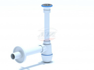 Сифон АНИ 1.1/4 с прямой трубой 40 C1004