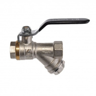 Кран шаровый 1/2" В-В с фильтром Terma CB рычаг