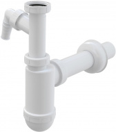 Сифон для умывальника Ø40 с выпуском и накидной гайкой 5/4 A43P Alcadrain