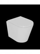 Унитаз подвесной безободковый торнадо D&K Venice DT1026516 515*355*365мм сиденье микролифт