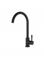 Смеситель кухня LEDEME картридж 35мм нержавейка черный L4998B-3