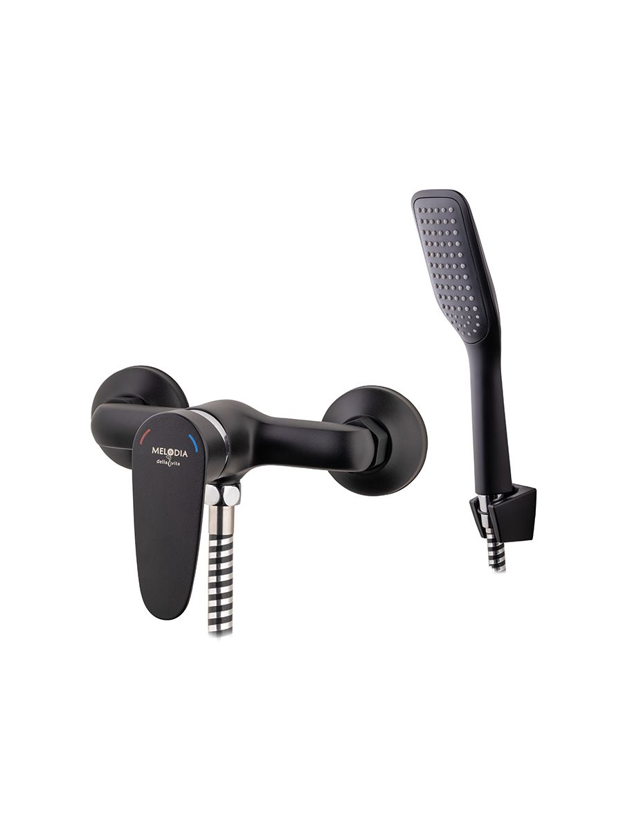 Смеситель душ MELODIA Moderno картридж д.35ммс аксессуарами MDV35150bk