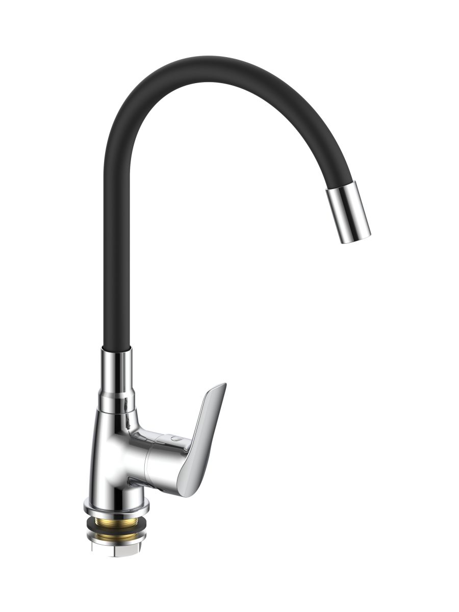 Смеситель кухня "Spring" гибкий излив SG519B VODA