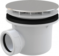 Сифон для душевого поддона Ø90 хромированный A49CR Alcadrain