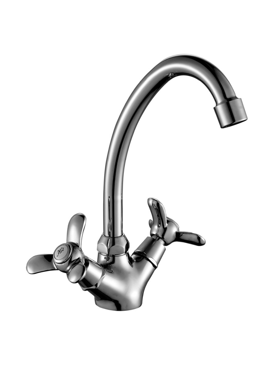 Смеситель Rossinka Q02-71 для кухонной мойки