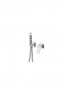 Смеситель биде LEMARK Ortus встраиваемый с гигиенической лейкой LM11319C