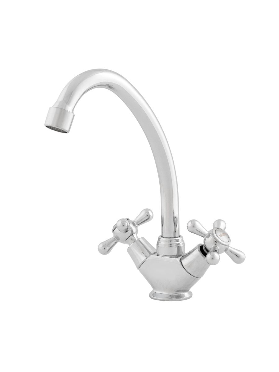 Смеситель кухня MELODIA Cross керамика MDV32505 без гибкой подводки