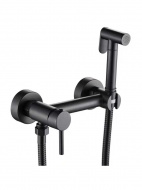 Смеситель скрытого монтажа с гигиеническим душем SMH02 BLACK ESKO