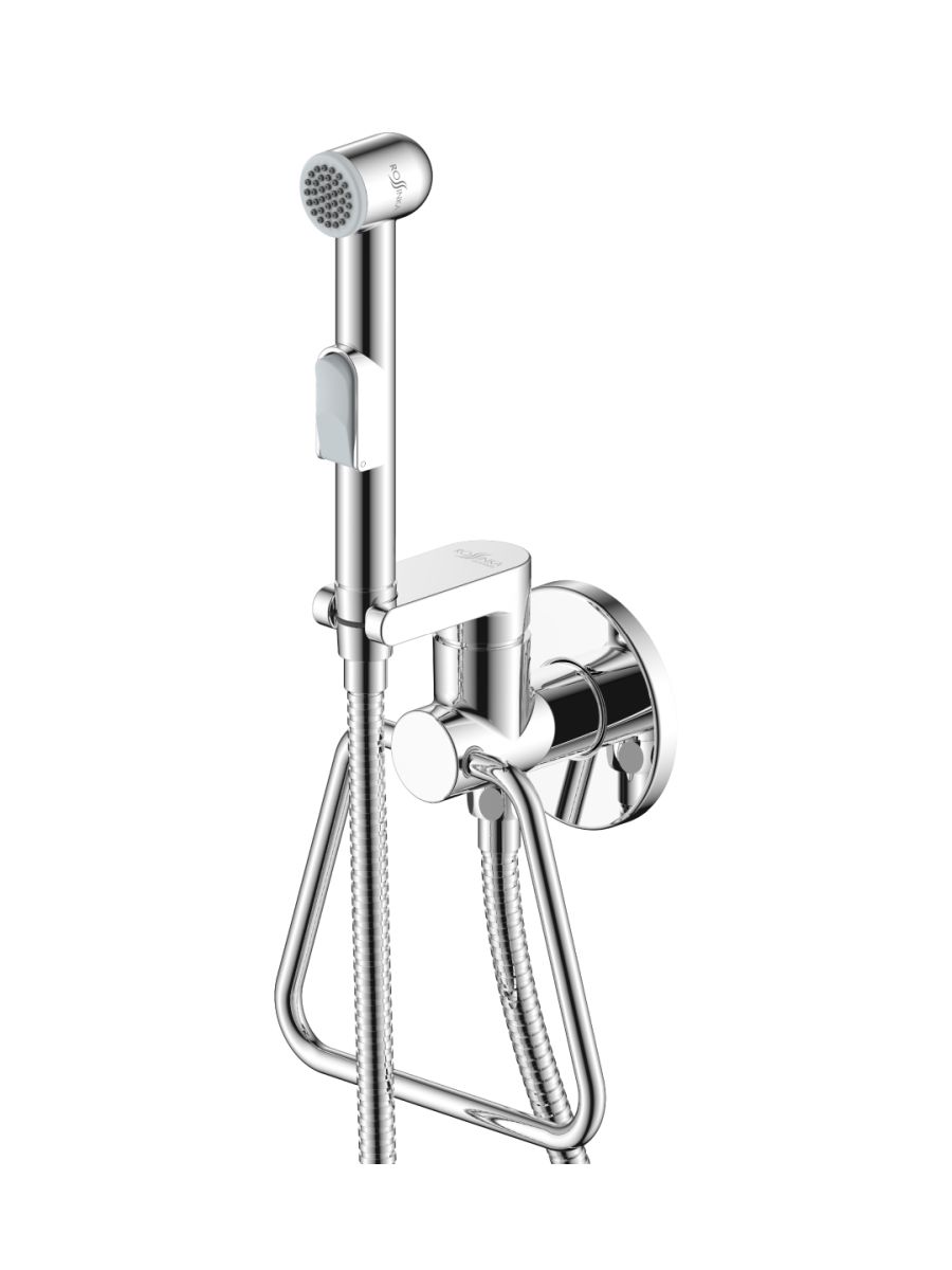 Смеситель Rossinka с гигиеническим душем X25-55 встраиваемый