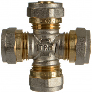 Крестовина 16х16х16х16 цанга-цанга-цанга-цанга ТRm 01430