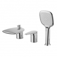 Смеситель встраиваемый Lemark Status LM4445C на борт ванны