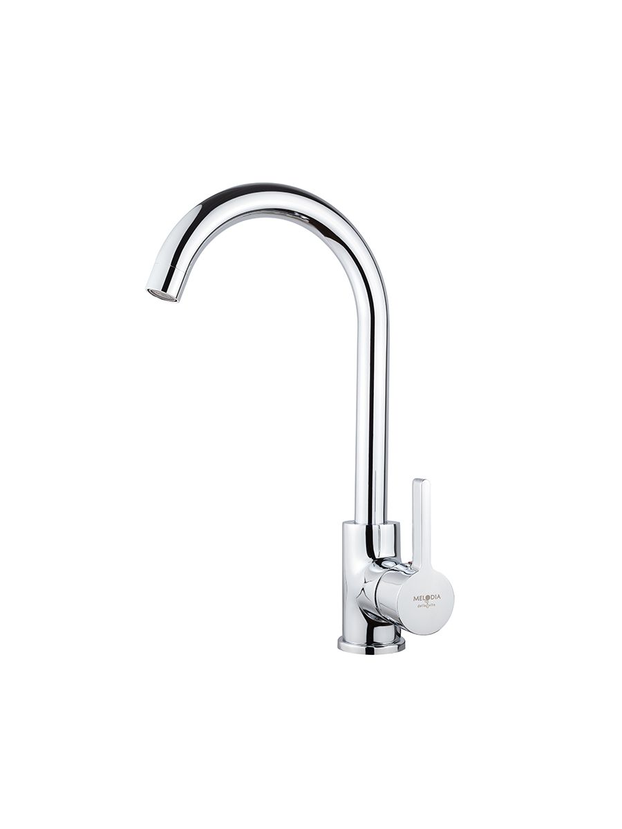 Смеситель кухня MELODIA Ostessa картридж д.35мм высокий излив MDV35116 без подводки