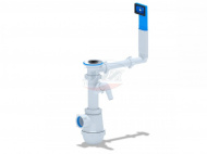 Сифон АНИ Грот 1.1/2 40 с отводом для стиральной машины и переливом для мойки A1040