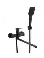 Смеситель ванна "Singapore black" излив 350мм с акс. SB 31 ESKO