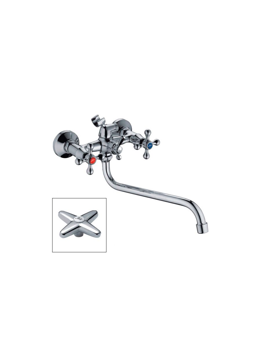 Смеситель для ванны Ledeme L2220