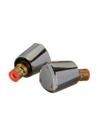 Комплект для смесителя (маховик Rio + кран-букса 1/2" 8*20 кер.) по 2шт MELODIA MKP12101C