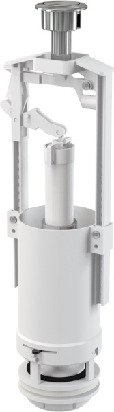 Сливной механизм Alcadrain A05 для высокого бачка стоп кнопка