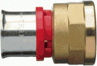 Пресс патрубок 26х1" вн красн.кольцо TRm 02018