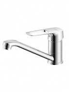 Смеситель умывальник Rossinka с поворотным изливом RS46-22