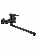 Смеситель ванна "Lagos Black" излив 300 мм с акс. LG31B ESKO