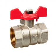 Кран шаровый 3/4" В-В Terma-R RED бабочка