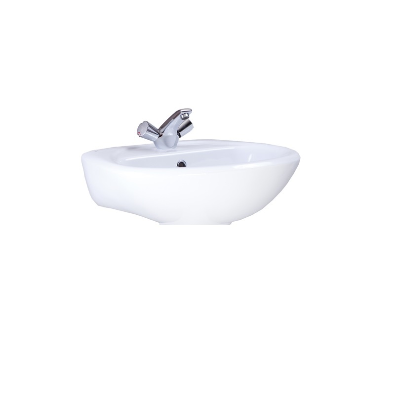 Умывальник Соната белый с переливом Santeri