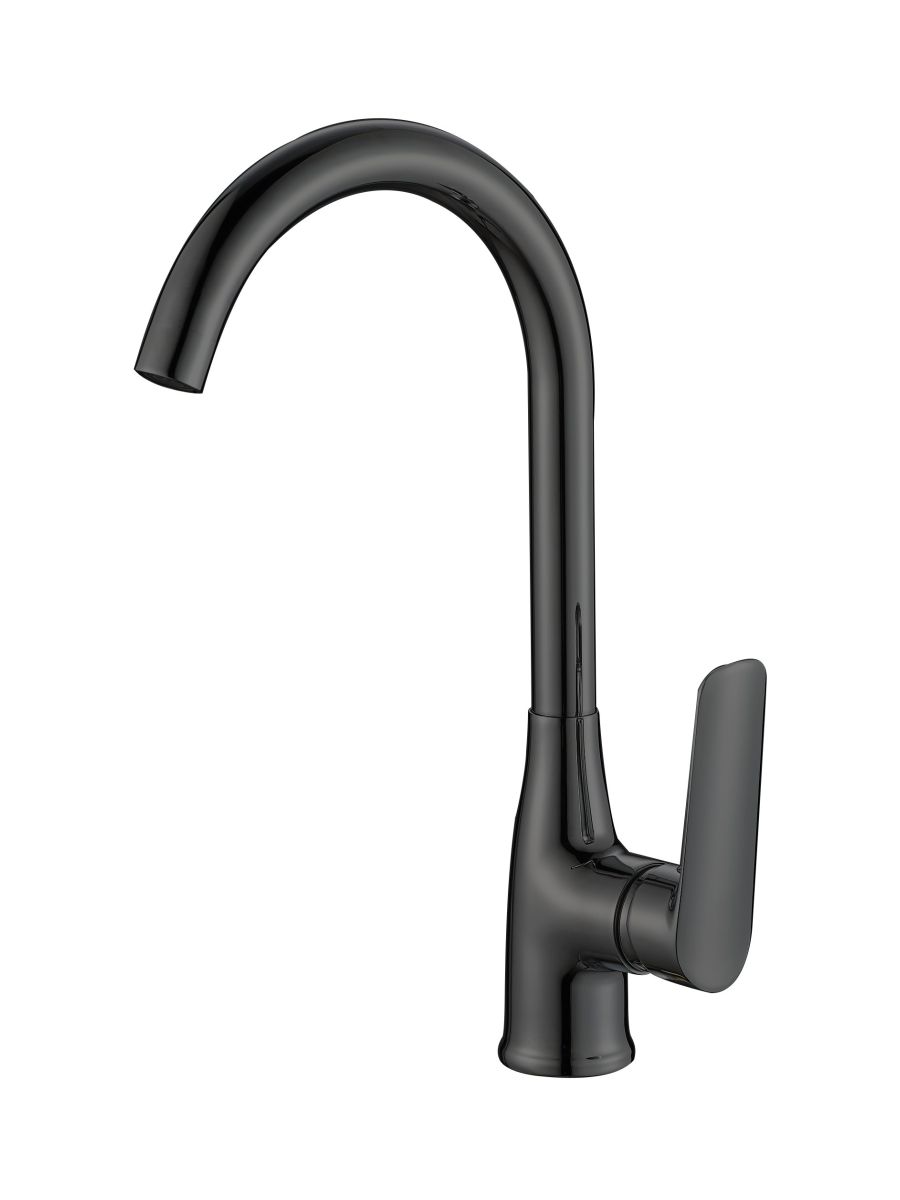 Смеситель кухня "Lagos Black" R-излив LG519B ESKO