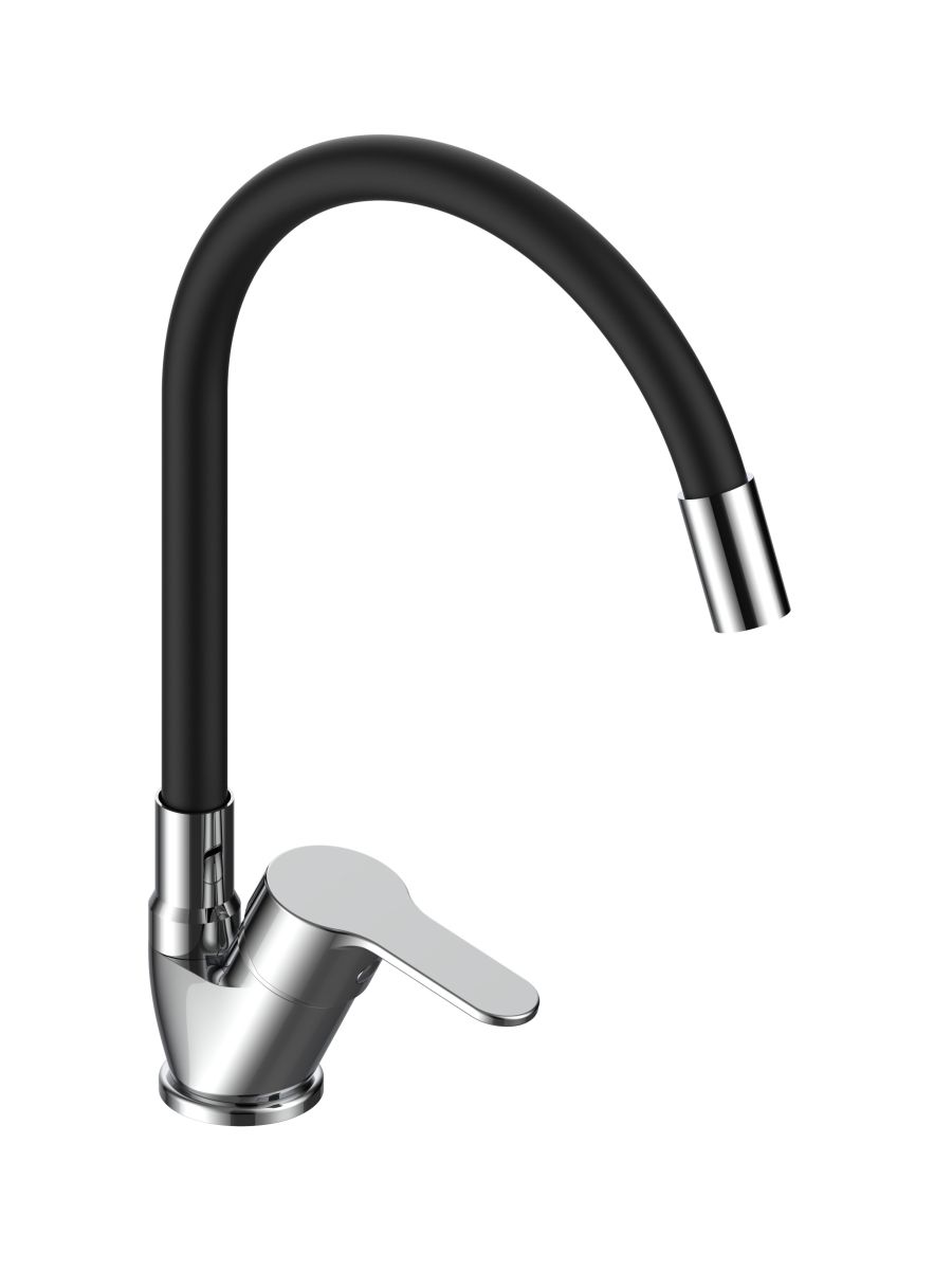 Смеситель кухня "Tide" гибкий излив TD519B VODA