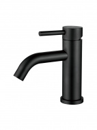 Смеситель умывальник LEDEME картридж 35мм нержавейка черный L71006B