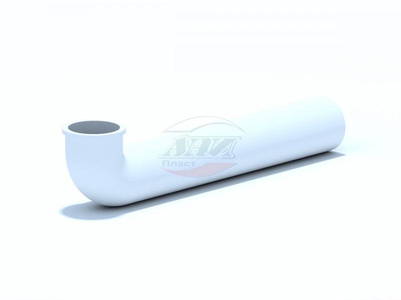 Уголок двойного сифона с фланцем M700