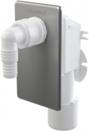 Сифон для стиральной машины для скрытого в стене монтажа хром APS3 Alcadrain