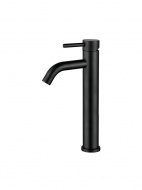 Смеситель умывальник LEDEME картридж д.35мм с гайкой черный L71106B