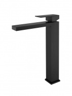 Смеситель умывальник D&K Bayern.Liszt высокий черный DA1512005