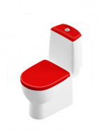 Унитаз-компакт Best Color Red SC SANITA LUXE