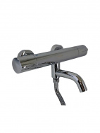 Смеситель ванна LEDEME с термостатом встроенный в излив переключатель L3399