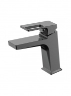 Смеситель умывальник LEDEME с гайкой оружейная сталь L1092D