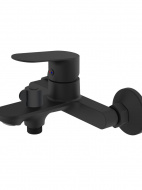 Смеситель ванна "Shore Black" кор/изл без акс. SHR 54B VODA