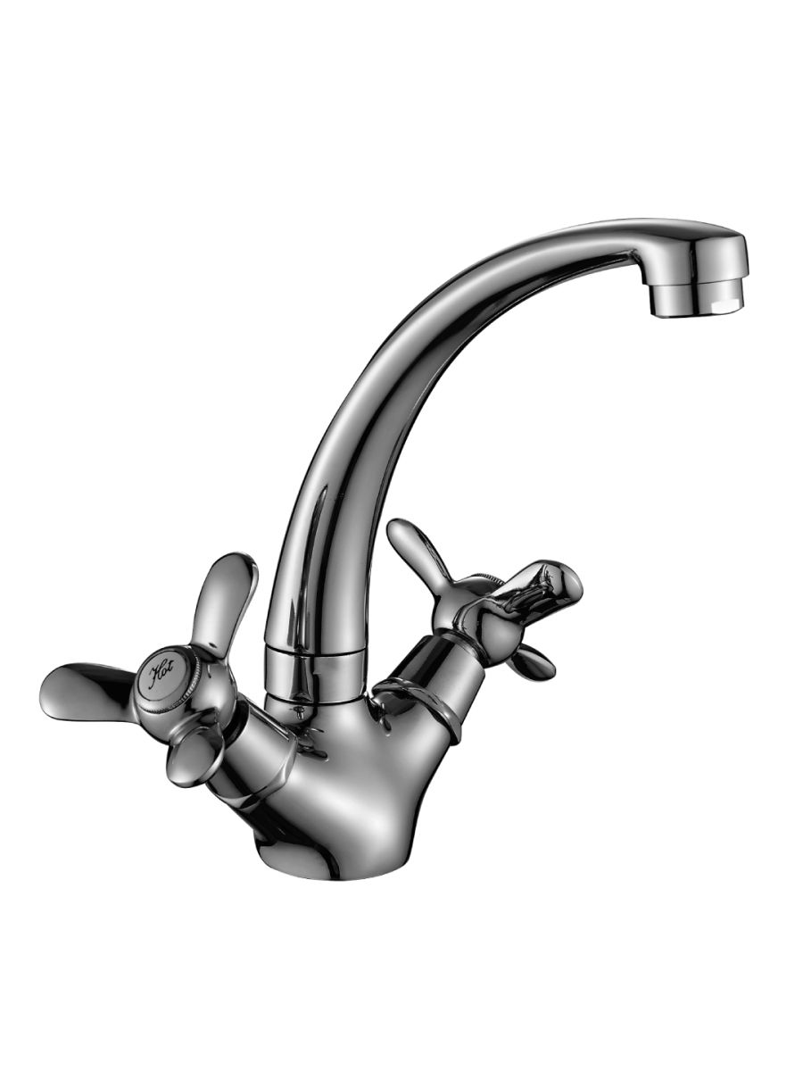 Смеситель Rossinka Q02-64 для кухонной мойки