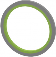 Прокладка состоящая из двух частей 5/4 упаковка 10 шт A7990 Alcadrain