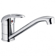 Смеситель для кухни Ledeme силумин с гайкой L4202B