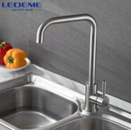 Смесительдля кухни Ledeme нержавейка L4998-4