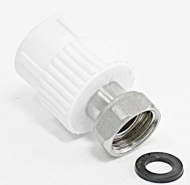 Муфта PPRC с накидной гайкой 32х1 Кросс