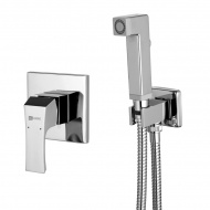 Смеситель встраиваемый Lemark Unit LM4519C с гигиеническим душем