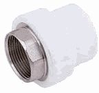 Муфта PPRC комб. под ключ 63х2" вн Кросс