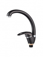 Смеситель кухня LEDEME картридж д.40мм графит L5902U