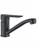 Смеситель кухня/умывальник "Lagos Black" излив 140мм LG15B ESKO