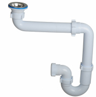 Сифон АНИ 1.1/2 40 прямоточный смещенный D5000