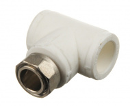 Тройник PPRC с накидной гайкой 20х1/2 Pro Aqua