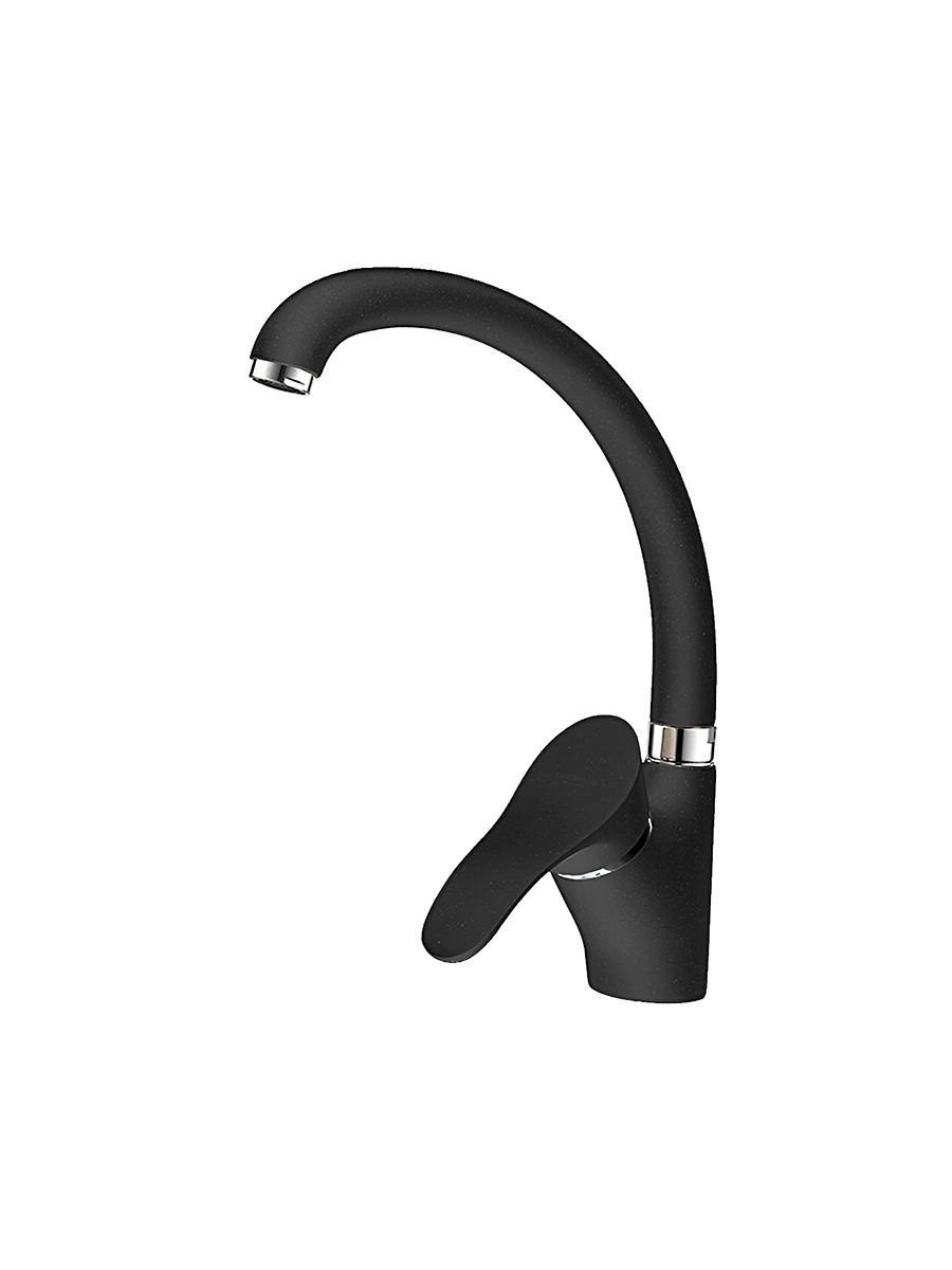 Смеситель для кухни Ledeme черный матовый L4101F